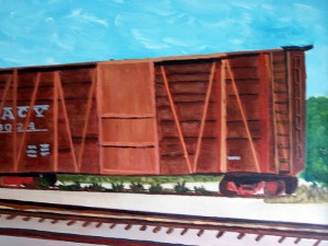 Box Car Box car painting