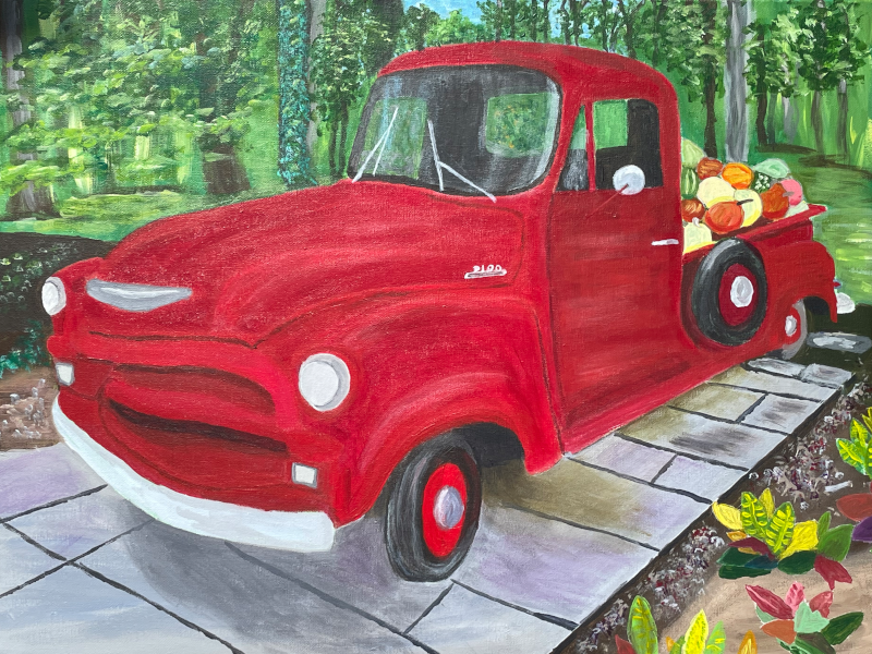 red truck